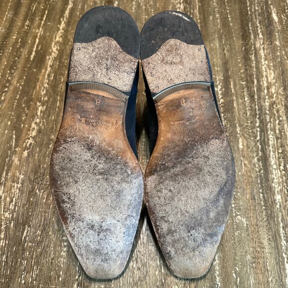Paul Smith Falconer Suede Chelsea Boots Black Navy Men’s Size 9-US 8-UK 42-EU main image 11